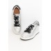 Ajax Silver Star Leather Sneaker